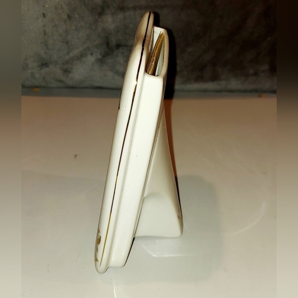 NIB 50TH WEDDING ANNIVERSARY ROYAL CROWN PORCELAIN GOLD LEAF PICTURE FRAME - Picture 3 of 6